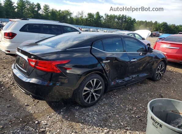 1N4AA6AP5JC410122 2018 NISSAN MAXIMA Black წინა მარჯვენა