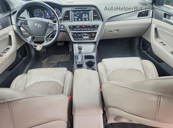 5NPE34AF8GH426829 2016 HYUNDAI SONATA Красный Вид щитка приборов