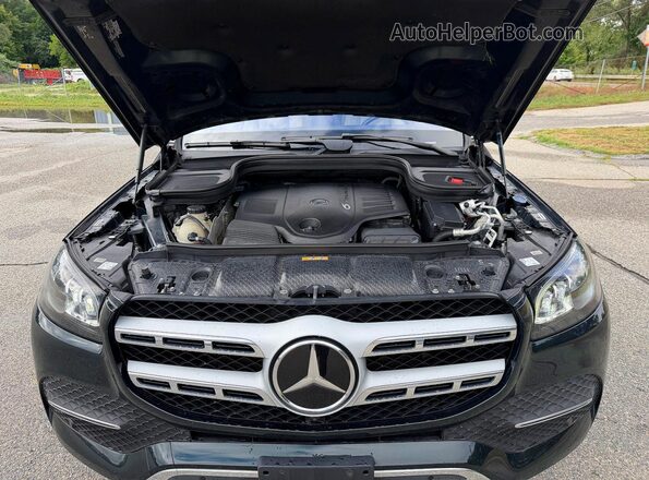 4JGFF5KE9NA714396 2022 MERCEDES-BENZ GLS Black წინა პანელის ხედი