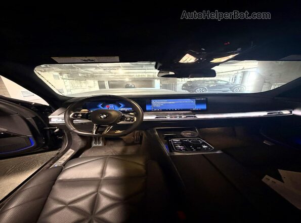 WBA23EH04RCT10176 2024 BMW 7 SERIES Black Rear seats view
