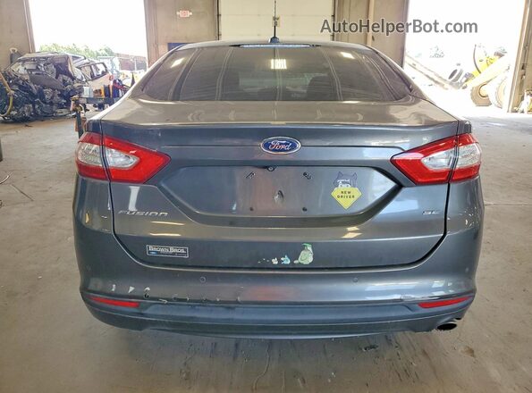 3FA6P0H72GR153549 2016 FORD FUSION Gray Вид салону спереду