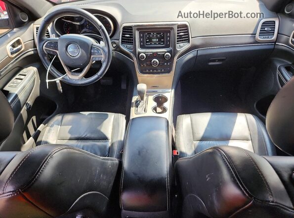 1C4RJFBG7GC376947 2016 JEEP GRAND Бордовый Вид щитка приборов