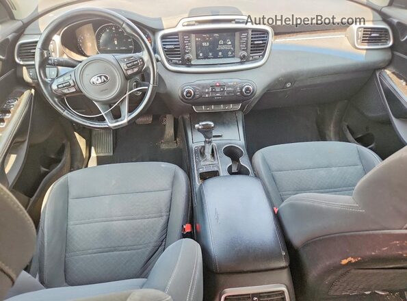 5XYPG4A52HG269764 2017 KIA SORENTO Gray Instrument cluster view