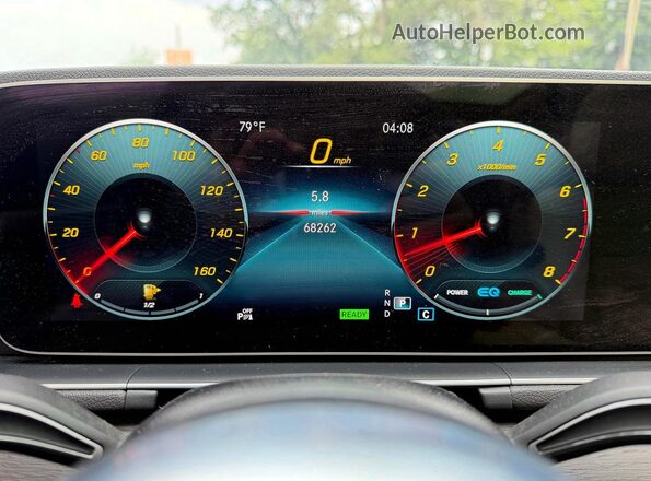 4JGFB8GB5MA396514 2021 MERCEDES-BENZ GLE-CLASS Белый Вид щитка приборов