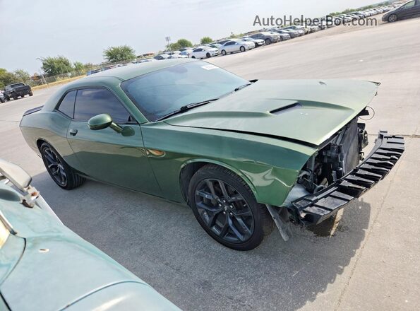2C3CDZAG5MH596889 2021 DODGE CHALLENGER Green Դիմացի տեսք