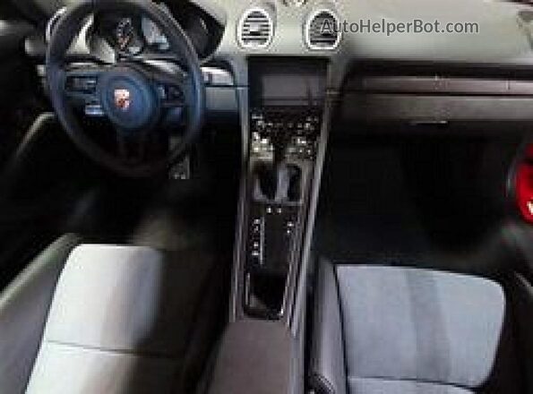 WP0AE2A89SK272107 2025 PORSCHE CAYMAN Красный Вид подкапотного пространства