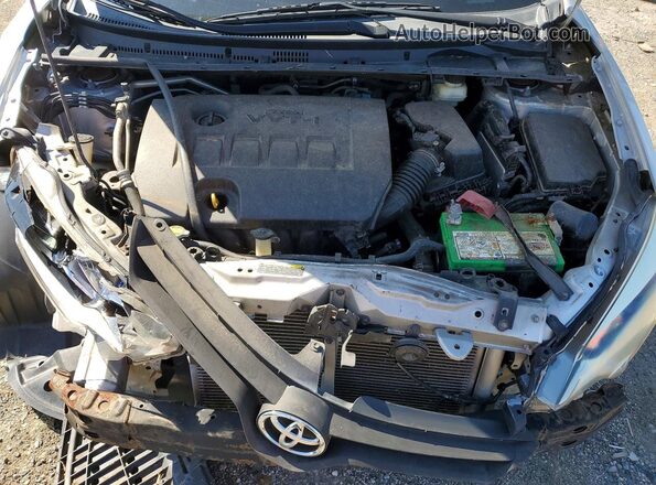 2T1BURHE3GC566834 2016 TOYOTA COROLLA Silver Engine compartment view