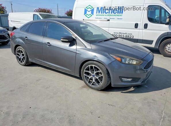 1FADP3H28JL321729 2018 FORD FOCUS Gray წინა ხედი