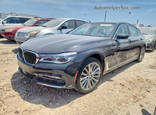 WBA7F0C53GGL99070 2016 BMW 7 SERIES Black Հետևի ձախ