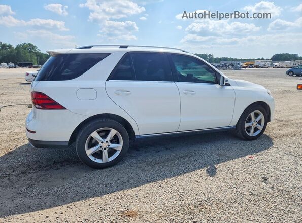 4JGDA5HB7JB002525 2018 MERCEDES-BENZ GLE-CLASS White Przód prawy
