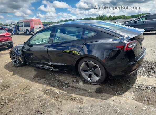 5YJ3E1EA5NF370214 2022 TESLA MODEL Black Trasero derecho
