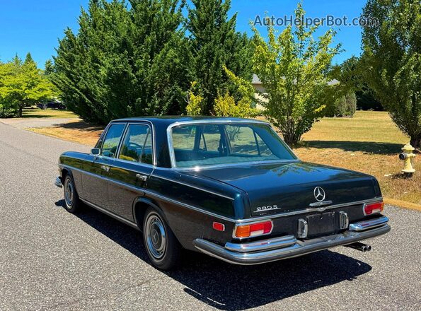 10801612012182 1968 MERCEDES-BENZ 280S Синий Передняя правая четверть