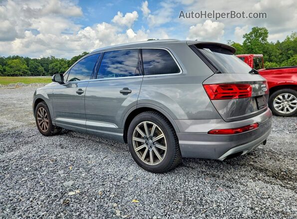 WA1AAAF76HD019727 2017 AUDI Q7 Gray Задня права чверть