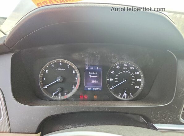 5NPE34AF0HH441259 2017 HYUNDAI SONATA Brown Vista de los asientos traseros