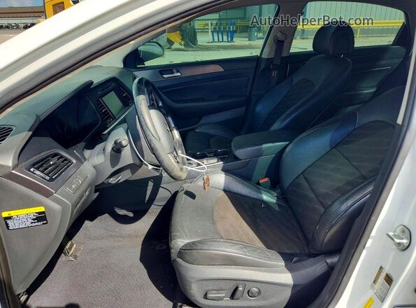 5NPE34AF0GH272858 2016 HYUNDAI SONATA White Առջևի վահանակի տեսք