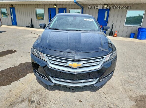 2G1105S35J9178205 2018 CHEVROLET IMPALA Black Rear view
