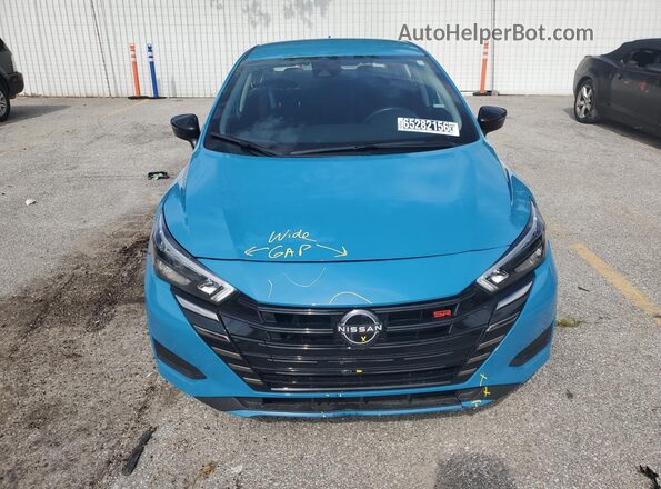 3N1CN8FV6SL836176 2025 NISSAN VERSA Blue Vista interior de 360 grados