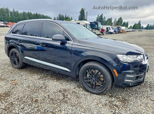 WA1LAAF70JD015493 2018 AUDI Q7 Black Вид спереду