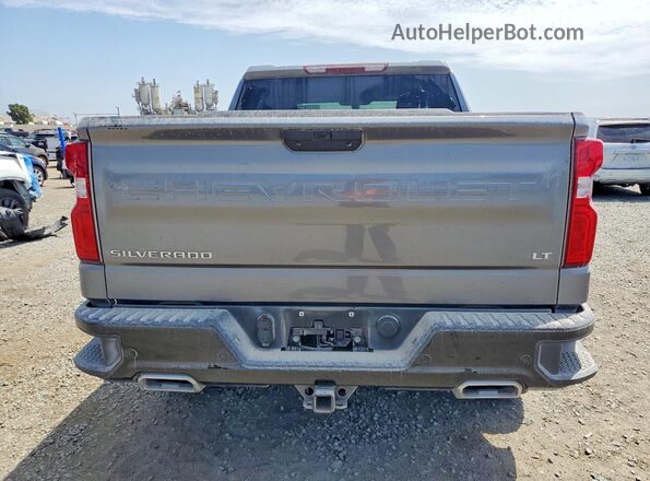 1GCUYFET7NZ164994 2022 CHEVROLET SILVERADO Gray Widok wnętrza z przodu