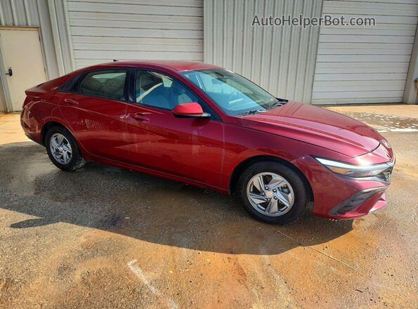 KMHLL4DG9RU722393 2024 HYUNDAI ELANTRA Red Widok z przodu