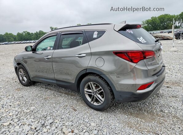 5NMZUDLB6JH084472 2018 HYUNDAI SANTA Gray Rear right
