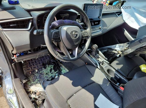JTDS4MCE1N3506227 2022 TOYOTA COROLLA Gray Instrument cluster view