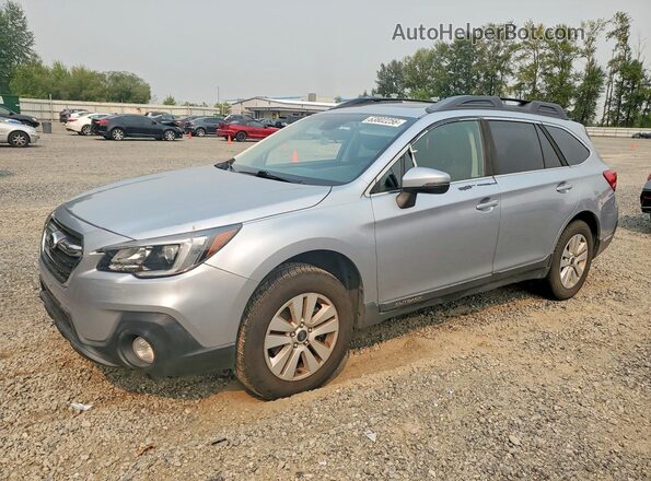 4S4BSAHC1K3291211 2019 SUBARU OUTBACK Серебряный Задняя левая четверть