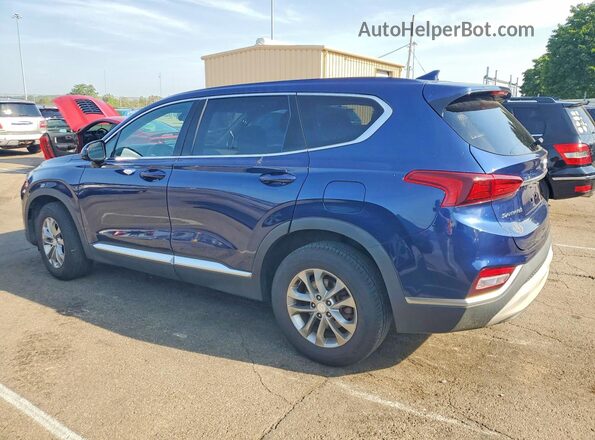 5NMS33AD6KH127695 2019 HYUNDAI SANTA FE Blue Հետևի աջ