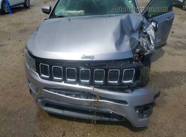 3C4NJCBB5LT121536 2020 JEEP COMPASS Silver Вид наклейки з VIN-кодом
