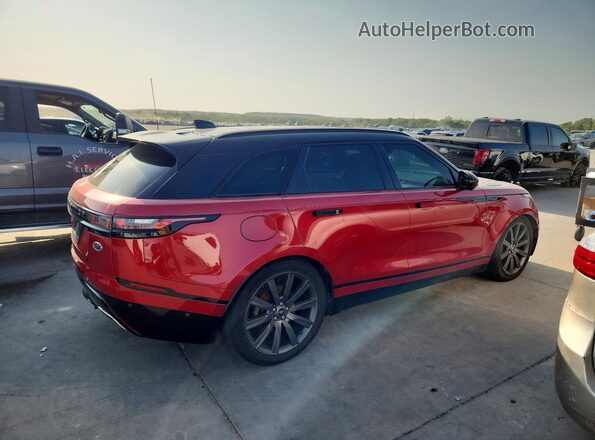 SALYM2RV6JA700241 2018 LAND ROVER RANGE Красный Передняя правая четверть