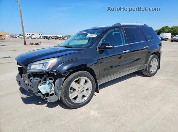 1GKKRSKD3HJ173578 2017 GMC ACADIA Черный Задняя левая четверть