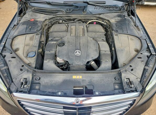 WDDUG6EB8JA350987 2018 MERCEDES-BENZ S Black Widok komory silnika