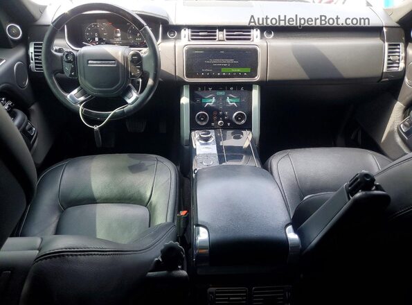 SALGS2SV5KA523100 2019 LAND ROVER RANGE Серый Вид щитка приборов