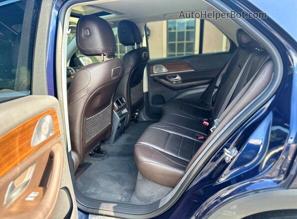 4JGFB4KB7LA012327 2020 MERCEDES-BENZ GLE-CLASS Blue Vista de la etiqueta del VIN