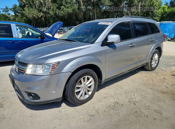 3C4PDCBG6HT532379 2017 DODGE JOURNEY Silver Задня ліва чверть