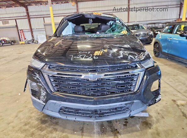 1GNERGKW9PJ291566 2023 CHEVROLET TRAVERSE Черный Вид сзади