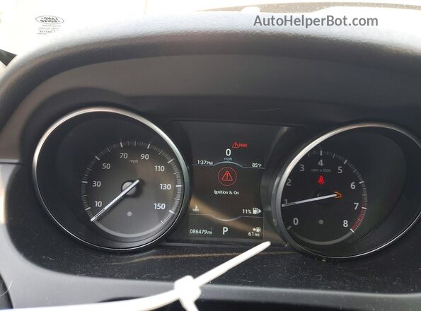SALCP2BG9HH646996 2017 LAND ROVER DISCOVERY Black უკანა სავარძლების ხედი
