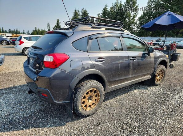 JF2GPABC8G9341953 2016 SUBARU CROSSTREK Gray Передня права чверть