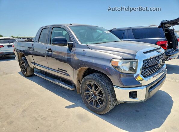 5TFRM5F16JX124789 2018 TOYOTA TUNDRA Gray წინა ხედი