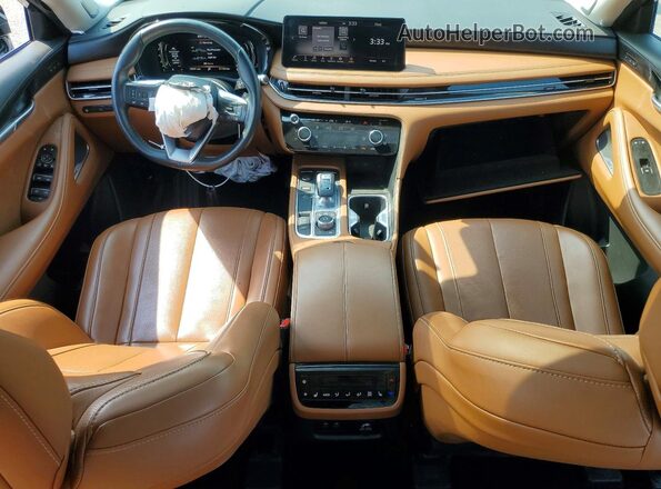 5N1DL1GS3PC353360 2023 INFINITI QX60 Черный Вид щитка приборов