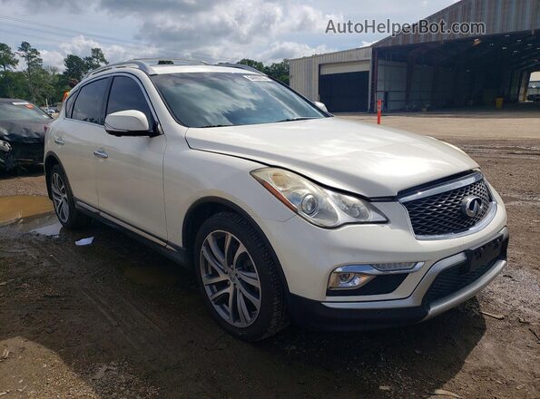 JN1BJ0RP7GM233935 2016 INFINITI QX50 White Widok z przodu