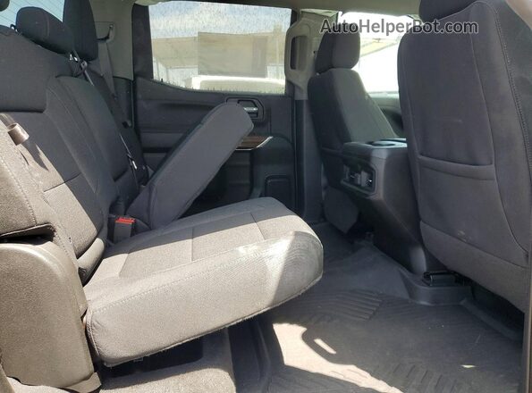 1GCUYFET7NZ164994 2022 CHEVROLET SILVERADO Gray Widok wnętrza z tyłu