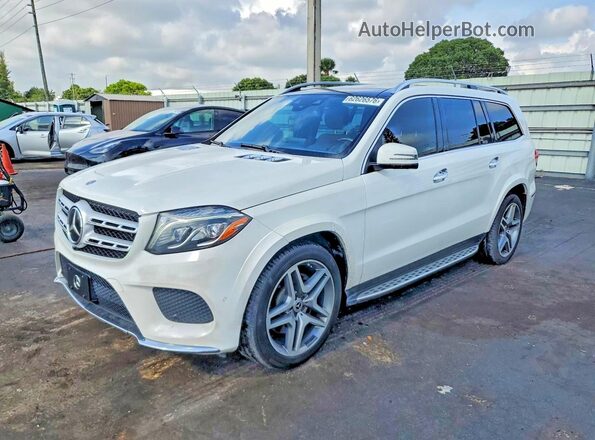 4JGDF7DE5HA989526 2017 MERCEDES-BENZ GLS-CLASS Белый Задняя левая четверть