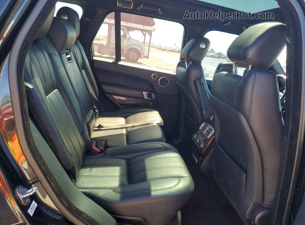 SALGS2EF0GA301396 2016 LAND ROVER RANGE Black Widok komory silnika