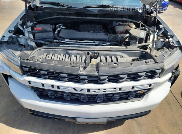 1GCRWBEK4MZ292832 2021 CHEVROLET SILVERADO White Շարժիչի բաժամունքի տեսք
