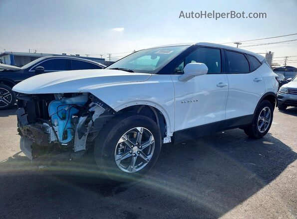 3GNKBHR4XSS230039 2025 CHEVROLET BLAZER White Rear left