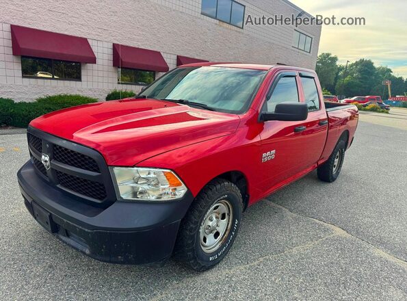1C6RR6FG2JS272406 2018 RAM 1500 Red უკანა მარჯვენა