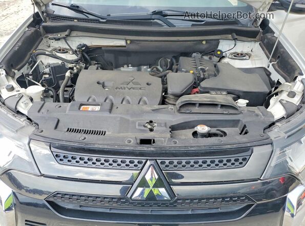 JA4AZ3A31LZ013550 2020 MITSUBISHI OUTLANDER White Vista del compartimento del motor