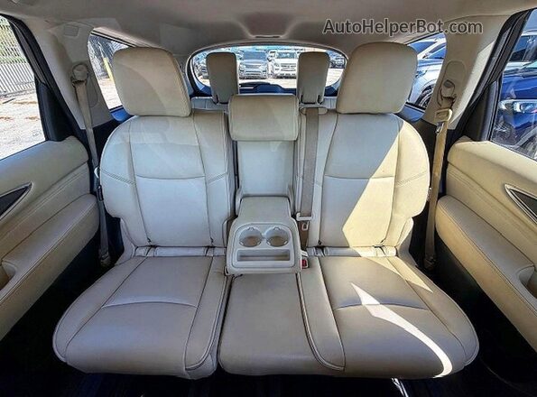 5N1DL0MN4LC547527 2020 INFINITI QX60 Белый Вид задней части салона