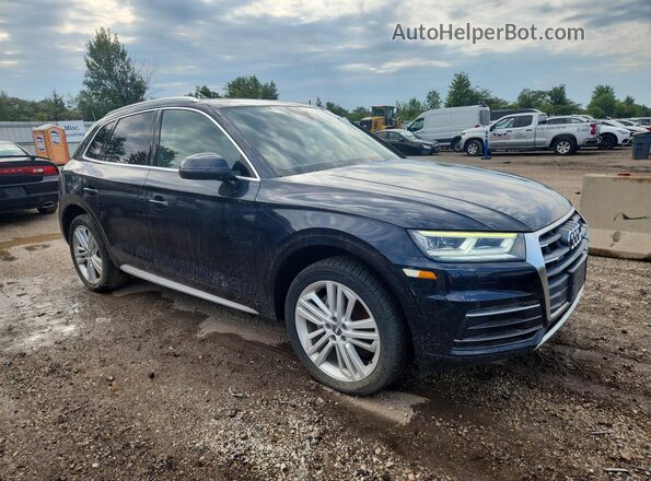 WA1BNAFY8J2133635 2018 AUDI Q5 Blue Widok z przodu